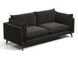 Vente-unique, 3SitzerSofa KESTREL Samt 3SitzerSofa KESTREL Samt