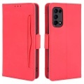 OPPO Find X3 Lite - Etui mit vielen Kartenfächer