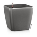 Lechuza - 4er-Set Blumenkästen mit Integriertem Bewässerungssystem Quadro Premium 28 LS - Anthrazit