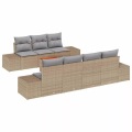 VidaXL - Garten-sofa poly-rattan, One Size, Beige
