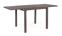 mutoni lifestyle, Garten Ausziehtisch Pelagius 83-166x80 coffee