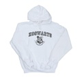Hogwarts Crest Kapuzenpullover Damen Weiss L
