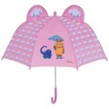 Playshoes Regenschirm DIE MAUS - REGENTAG in rosa