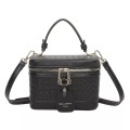 Gallantry - Vanity-Tasche Hahnentrittmuster, für Damen, Schwarz, Größe ONESIZE