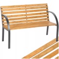 Gartenbank Micha 2-Sitzer aus Holz 119,5x 62x83cm Gartenbank Micha 2-Sitzer aus Holz 119,5x 62x83cm