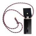 Handy Kette für OnePlus 7 PRO Silikon mit Gold Ringen