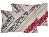 Kissen 2er Set aus Baumwolle Boho BETULA Kissen 2er Set aus Baumwolle Boho BETULA