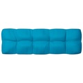 vidaXL Palettensofa-Kissen Blau 120x40x12 cm