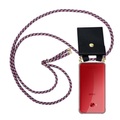 Handy Kette für Asus ZenFone 4 Selfie PRO Silikon mit Gold Ringen