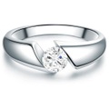 Damen Ring Damen Silber 58