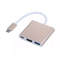 eStore USB Typ C Adapter auf HDMI/USB 3.0-Gold