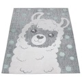 PACO HOME, Kinder Teppich Kinderzimmer Spielteppich Lama Motiv Unisex 200X280CM