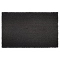 Fussmatte Kokos | Eingangsmatten Aus Kokos | Abtreter Für Haustür Unisex Schwarz 40 x 60 cm
