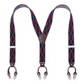 Hosenträger 6 Clips Heavy Duty Braces Y Zurück 20 Farben Durable Elastic Verstellbare Hosenträger Unisex Multicolor ONE SIZE