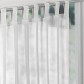 Vorhang Limpo Mit Schlaufen Unisex Weiss 140x240 cm