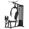 Northio, Northio - Kraftstation, Multifunktionale Fitnessstation mit Latzug- & Butterflystange, Beinpresse, Fitnessgerät mit 45 kg Gewichtsblöcken für Zuhause, Schwarz, 200 cm