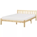 Bett mit Lattenrost aus Kiefernholz Skandinavisch FLORAC Bett mit Lattenrost aus Kiefernholz Skandinavisch FLORAC