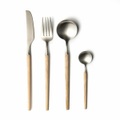 Besteck-set Emako Unisex Braun ONE SIZE