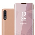 Hülle für Samsung Galaxy A70 A70s Spiegel Standfunktion 360 Grad Schutz
