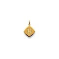 Anhänger Sternzeichen Zwillinge Gelbgold 750, 19x13mm Damen Gelbgold ONE SIZE