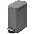 HOMCOM - Mülleimer, One Size, Grau