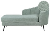 Chaiselongue aus Bouclé Glamourös ALLIER Chaiselongue aus Bouclé Glamourös ALLIER