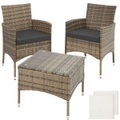 Rattan Gartenset Luzern 2+1 Rattan Gartenset Luzern 2+1