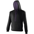 Kapuzenpullover Damen Schwarz L