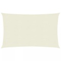 vidaXL Sonnensegel 160 g/m² Creme 5x7 m HDPE