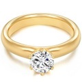 Damen Ring Damen Gelbgold 54