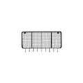 Rechteckige Kinder-wandgarderobe Aus Metall Sona Unisex Schwarz ONE SIZE