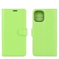 iPhone 12 mini - Leder Etui Hülle