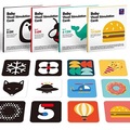 Activity-board, Baby Schwarz Weiß Flash Karten für Neugeborene Kinder Visuelle Stimulation Neugeborene Kleinkind Multicolor