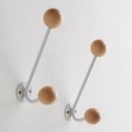 2er-Set Wandgarderoben ''Agama'', 2 Haken