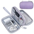 Only-bags.store - Elektronischer Organizer, Reisekabel-Organizer, Tasche, elektronisches Zubehör, Tragetasche, tragbar, wasserdicht, 11, Violett
