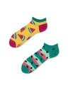 Watermelon Splash Sneakersocks - Herren 39-42