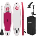 Yeaz - Aufblasbares SUP Pack Napua - Rosa und Weiss