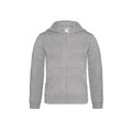 B&c Weste Mit Kapuze Unifarben Jungen Grau 12-14A