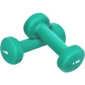 Gymnastikhanteln Unisex Grün 2 kg