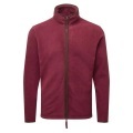 Artisan Fleecejacke Herren Weinrot 3XL