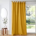 Vorhang Mit Schlaufen Scenario Unisex Gelb 135x220cm