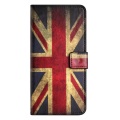 iPhone 15 Pro - Leder Etui Hülle Union Jack