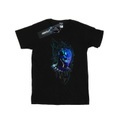 Black Panther Neon Mask Tshirt Unisex Schwarz 128
