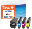 Peach Spar Pack Tintenpatronen kompatibel zu Brother LC-3219XLVALDR