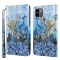 Xiaomi Redmi A2 / A1 - Etui Glitzer Effekt Marble