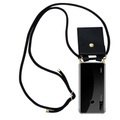 Handy Kette für Huawei P30 LITE Silikon mit Gold Ringen