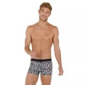 HOM - BoxerBrief Chess Microfibre, für Herren, Weiss, Größe S
