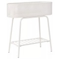 Beliani - Pflanzenständer aus Eisen Modern LINNAEA, One Size, Weiss Bunt