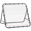 HOMCOM - Fußball Rebounder, One Size