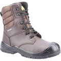 Sicherheitsschuhe 240, Leder Damen Braun 41